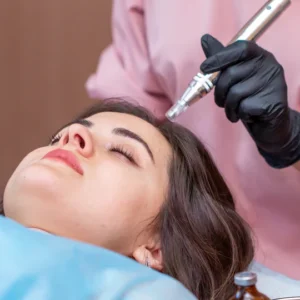 Microneedling cheveux